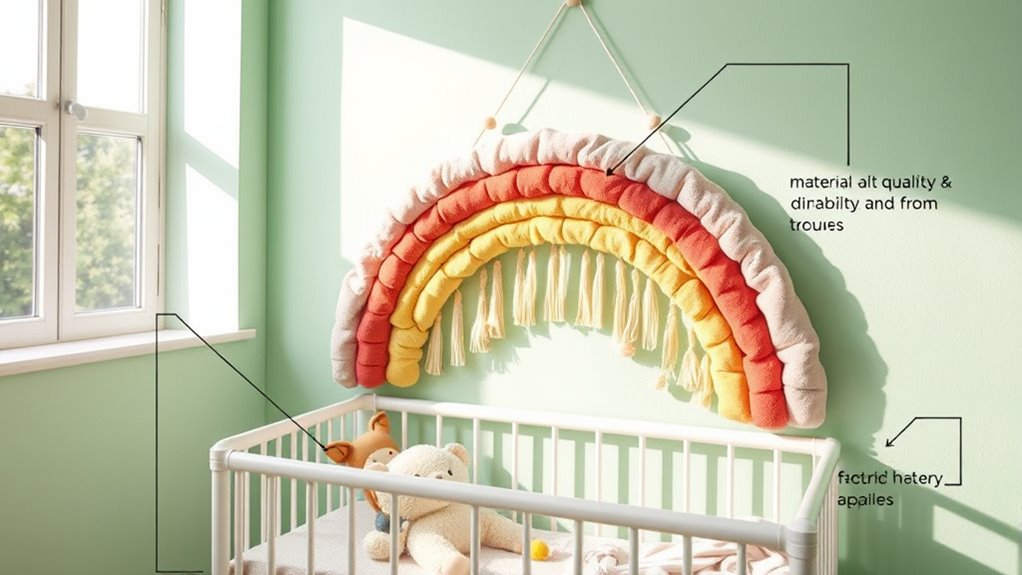 nursery decor safety considerations