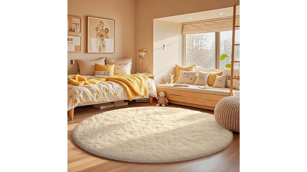 ophanie 5ft ivory rug