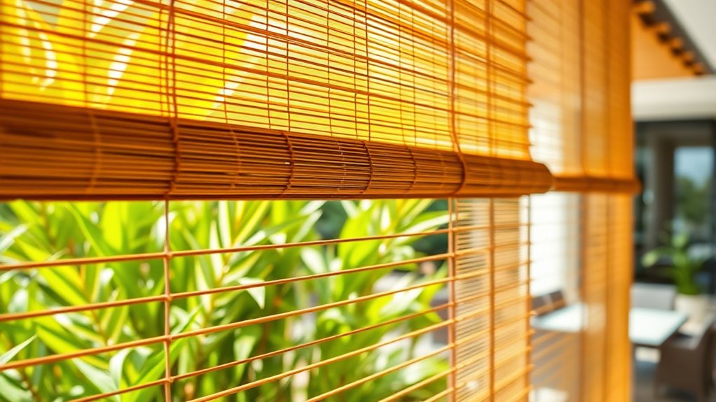 outdoor bamboo blind considerations