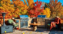 outdoor kitchen winter prep