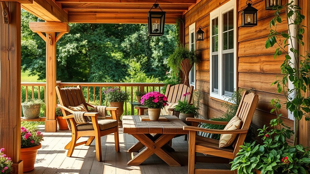 outdoor reclaimed wood maintenance