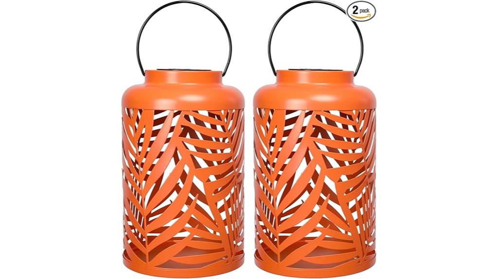 outdoor waterproof metal lanterns