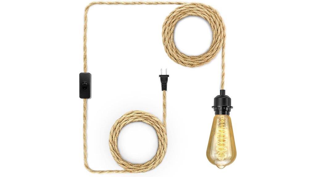 pendant light cord switch