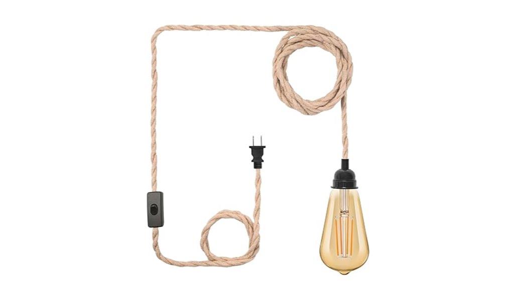 pendant light with switch