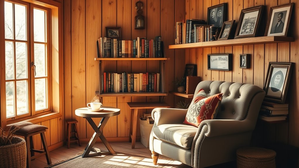 personalized rustic wooden accents