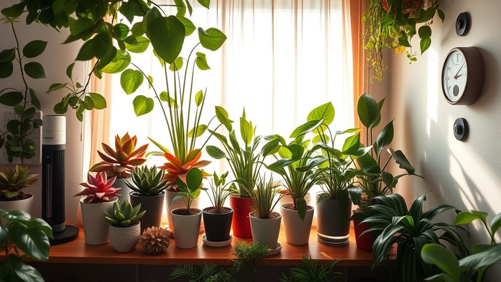 proper watering and humidity