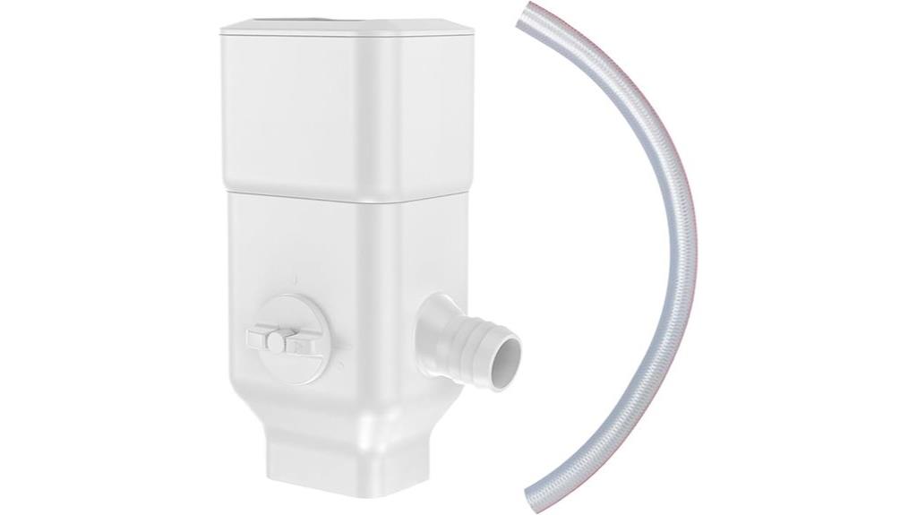 rainwater collection diverter