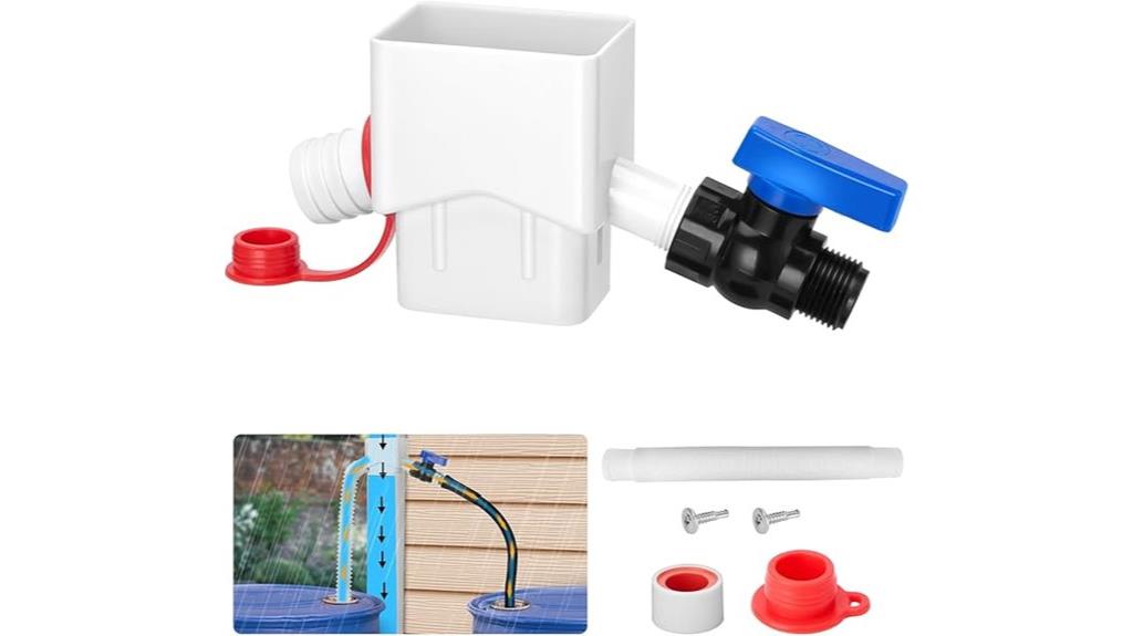 rainwater collection diverter