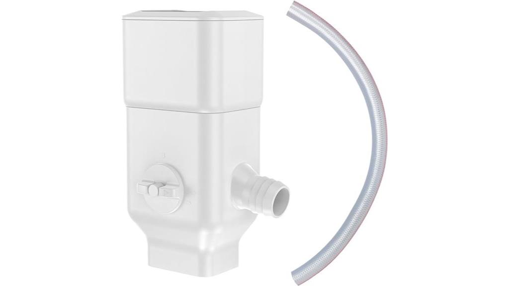 rainwater collection diverter