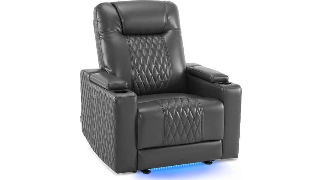 recliner with power features