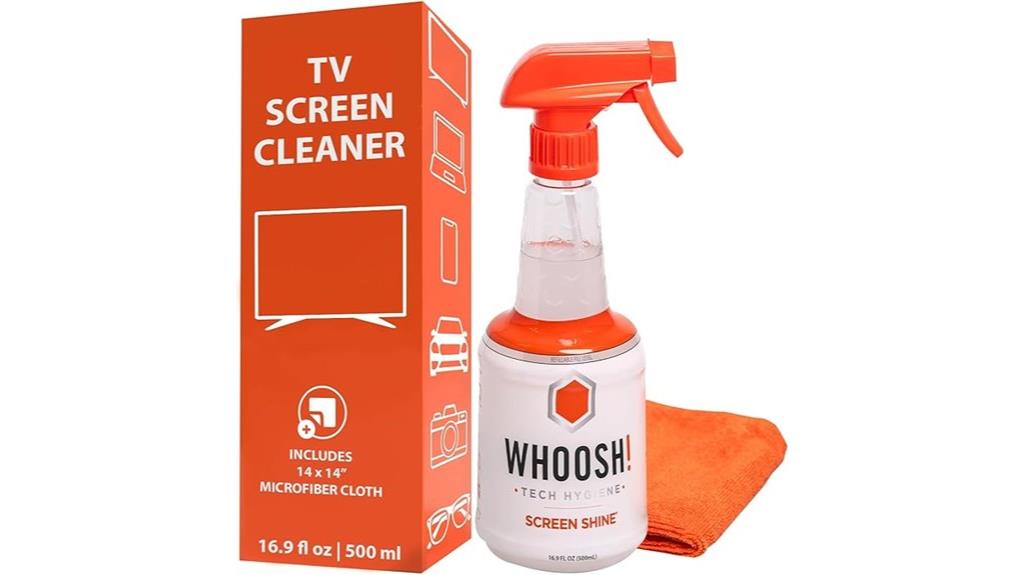 refillable screen cleaner bottle