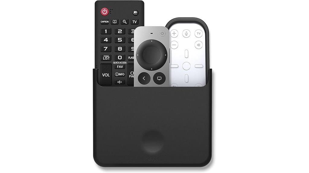 remote holder for apple tv