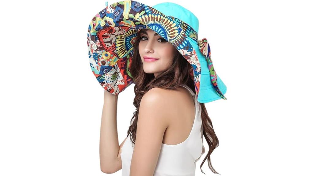 reversible travel sun hat