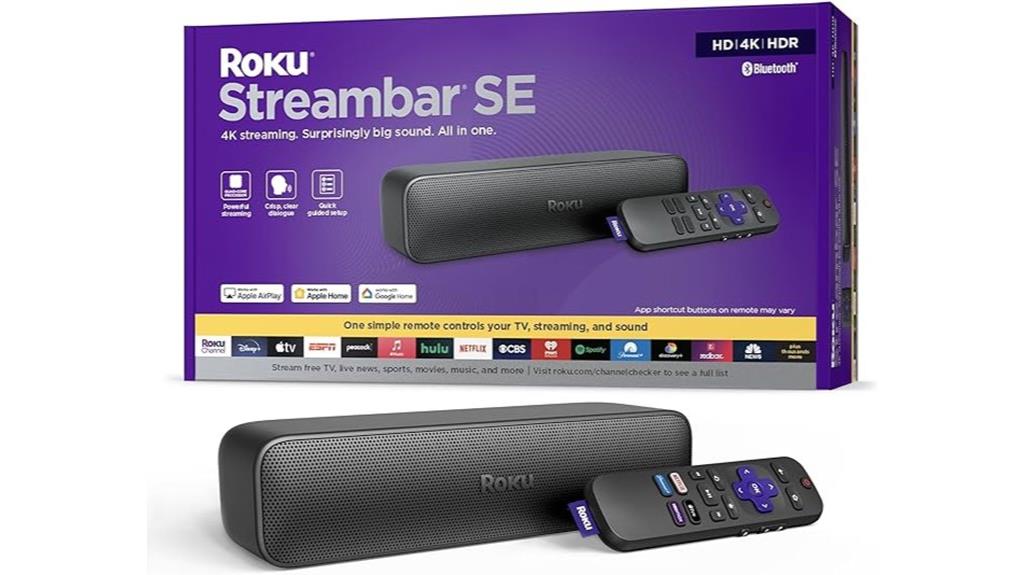 roku streambar se soundbar