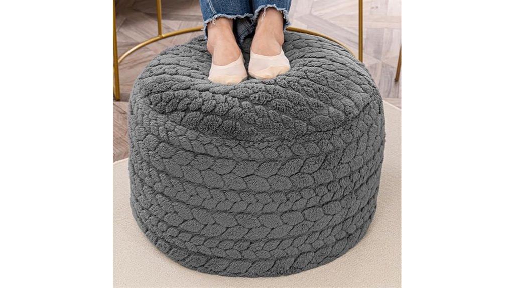 round 20x20x14 pouf