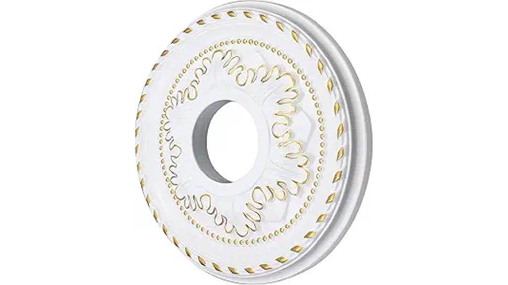 round pu ceiling medallion