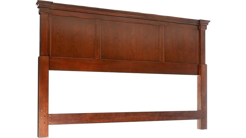 rustic cherry headboard design