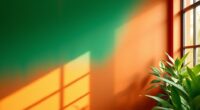safe vibrant accent walls