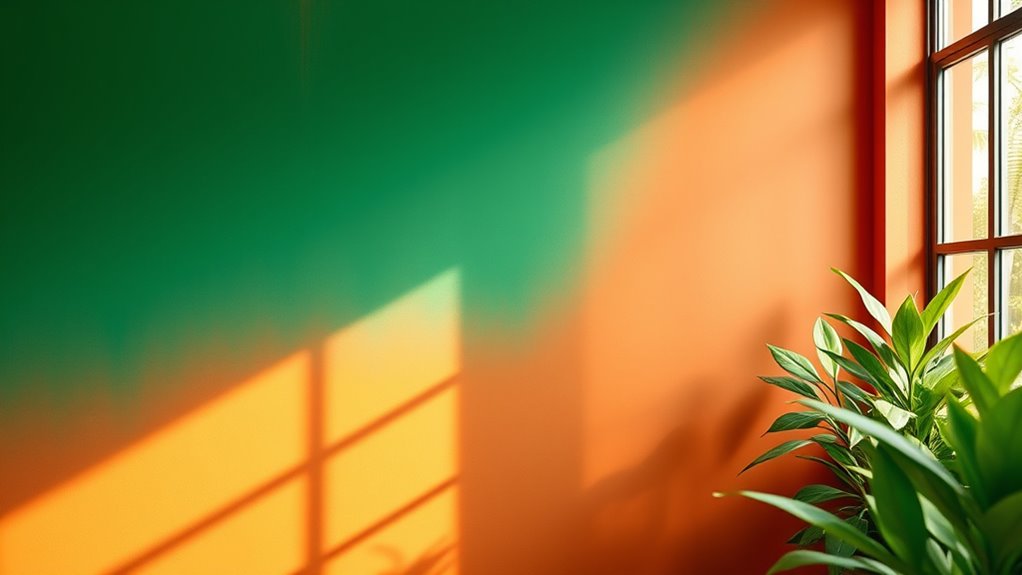 safe vibrant accent walls