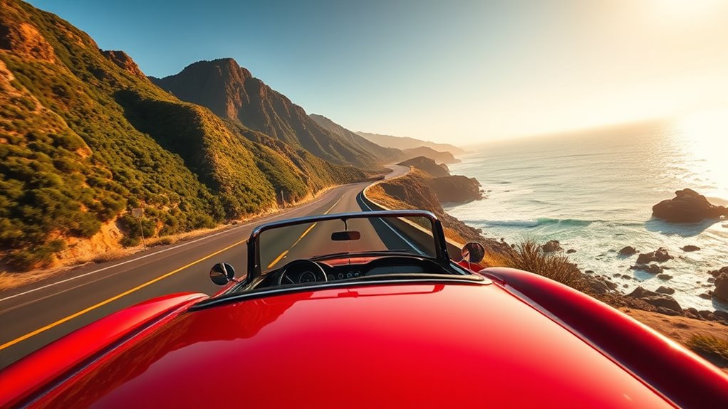 scenic coastal leisurely exploration