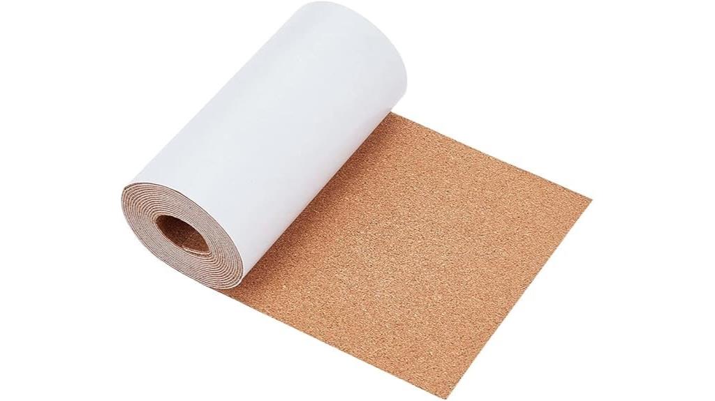 self adhesive cork roll