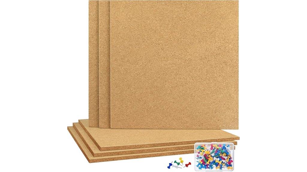 six pack cork tiles