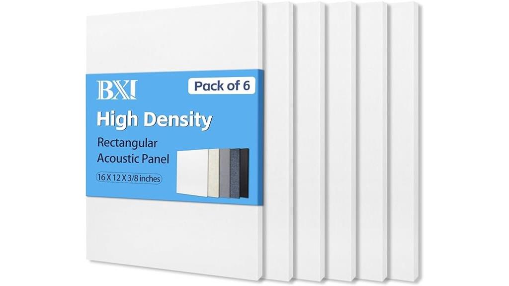 six panel acoustic pack