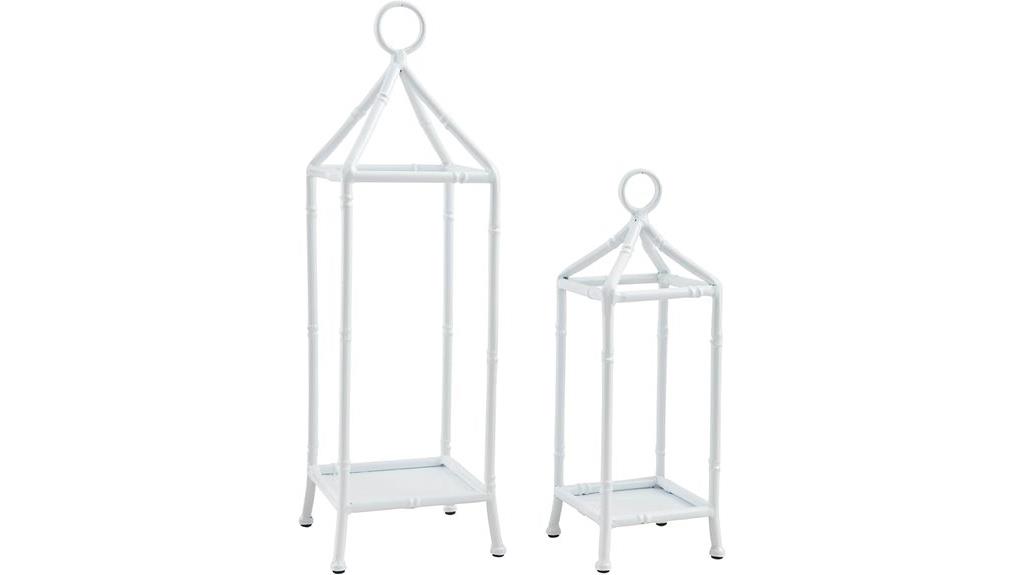 small and large lanterns