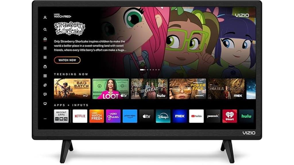 small smart tv with streaming