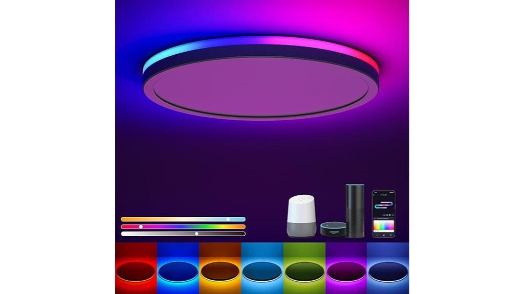 smart rgb led ceiling light