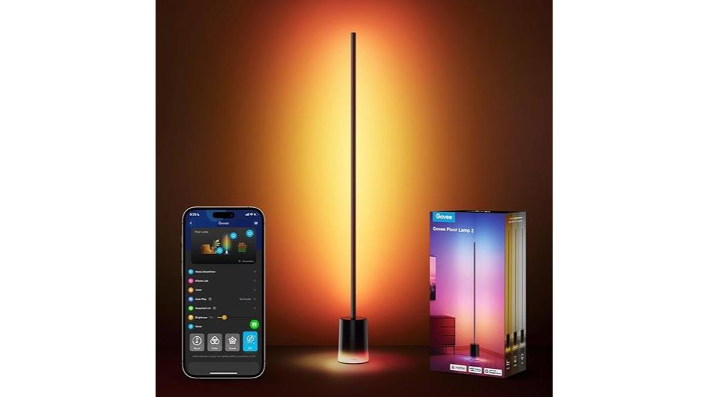 smart rgbic white lamp