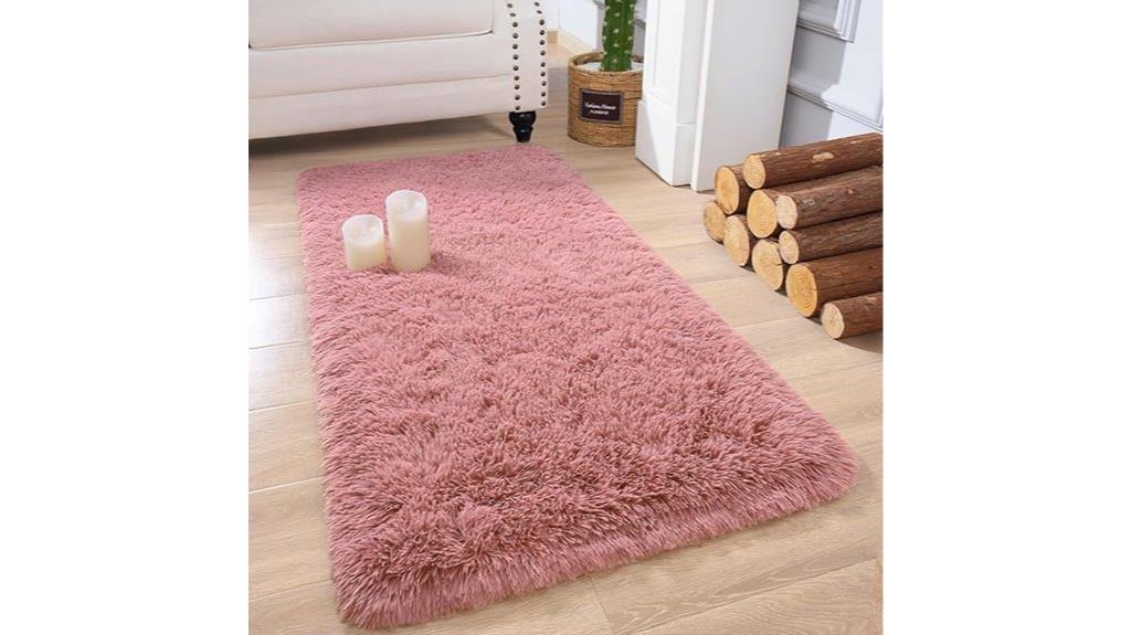 soft stylish bedroom rug