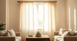 soft translucent window coverings