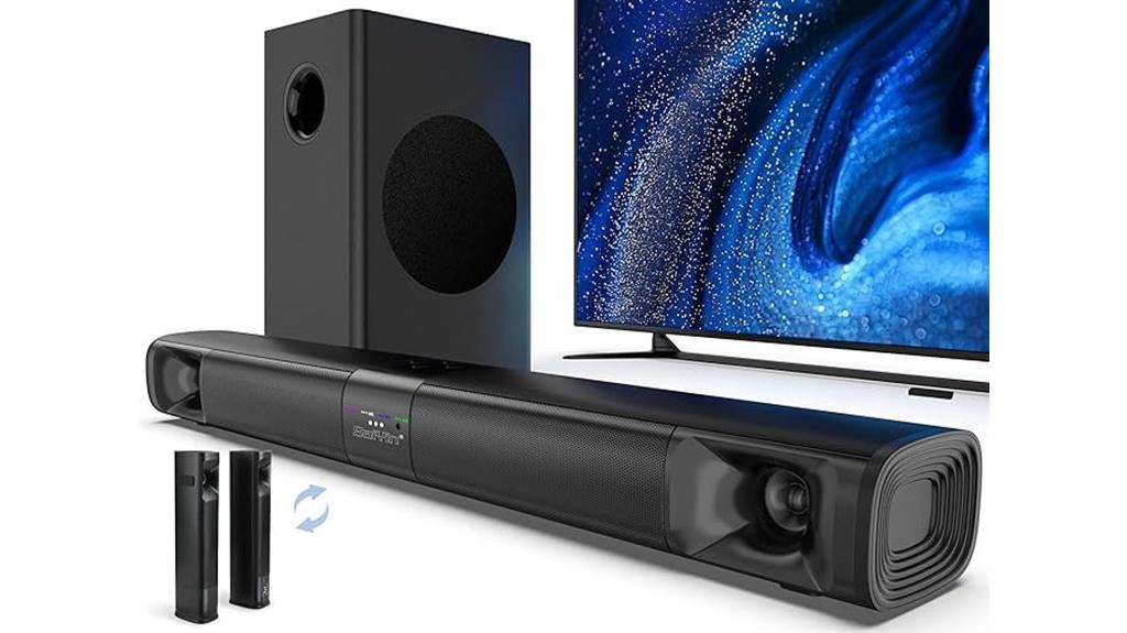 soundbar with subwoofer