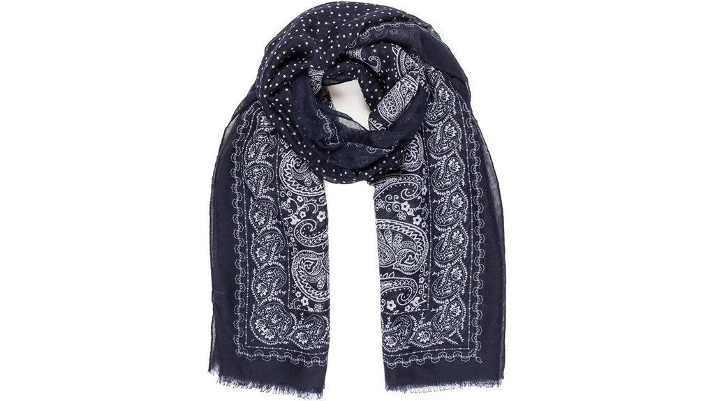 spain paisley fashion scarf