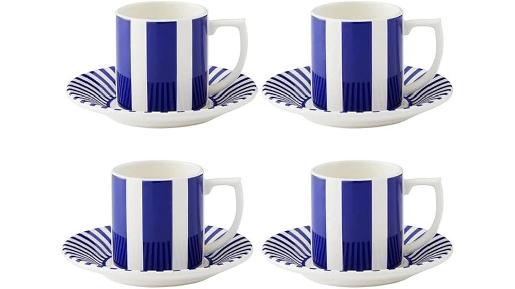 spode steccato espresso set
