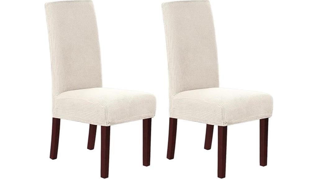 stretch chair cover set