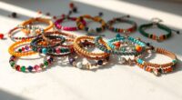 stylish affordable beaded anklets