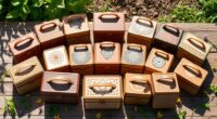 stylish boho lunch boxes