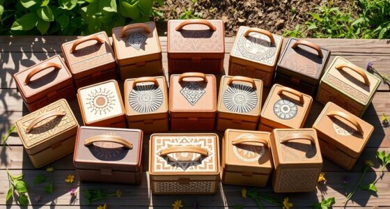 stylish boho lunch boxes