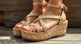 stylish comfortable woven sandals