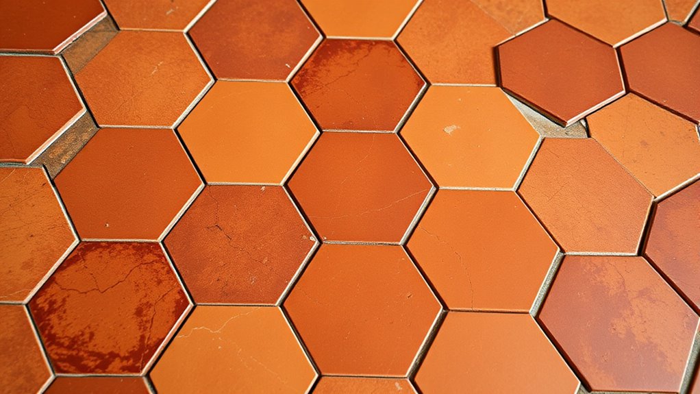 stylish durable hex tiles