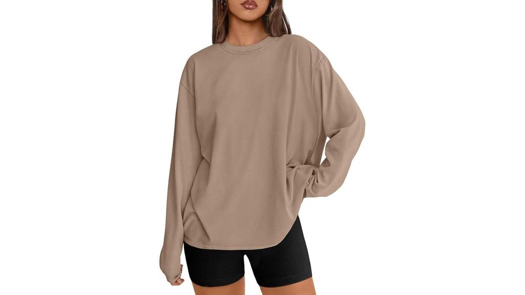 stylish oversized long sleeve shirts
