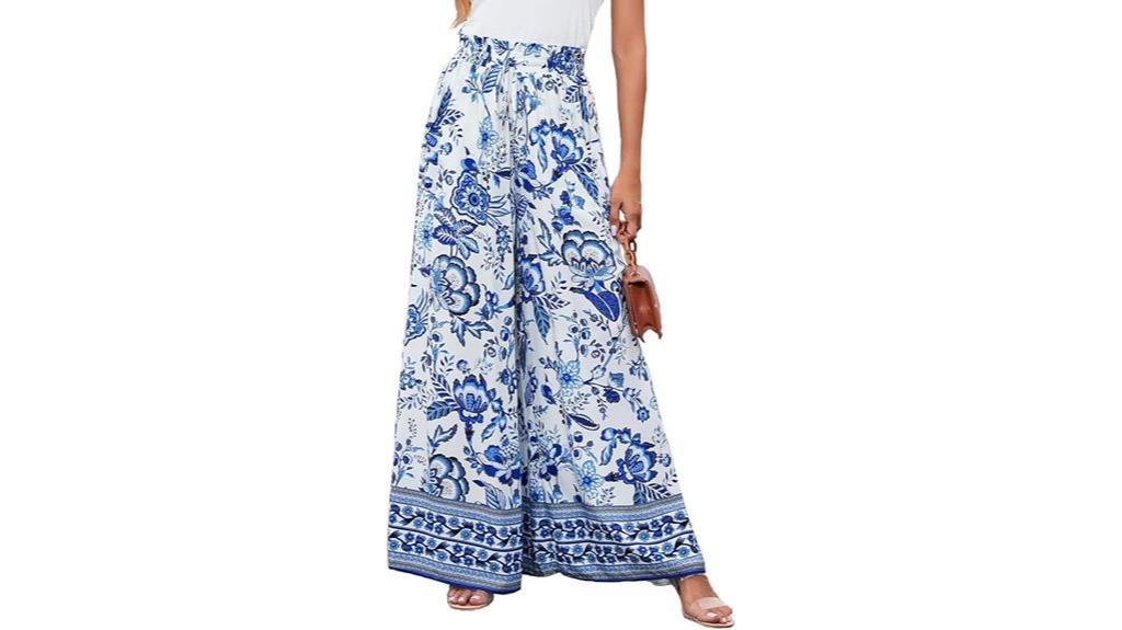 summer high waist pants