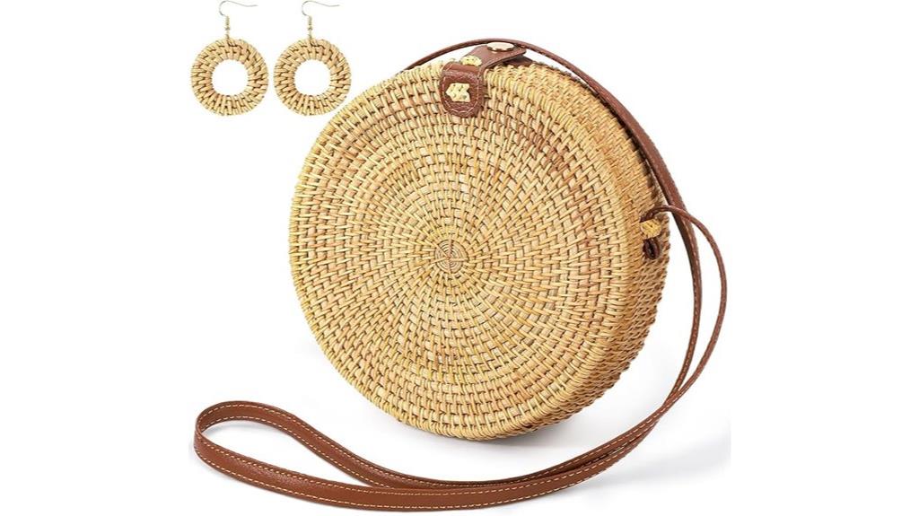 summer woven straw purses