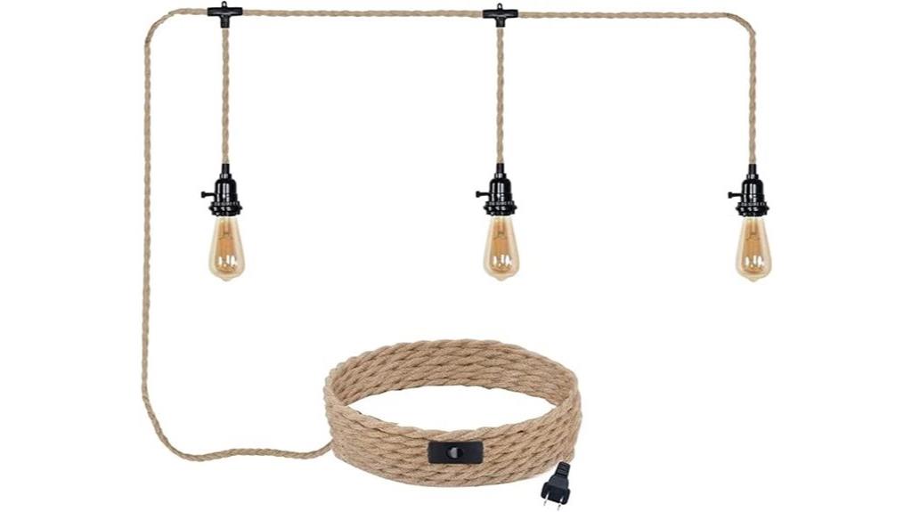 three pendant light kit
