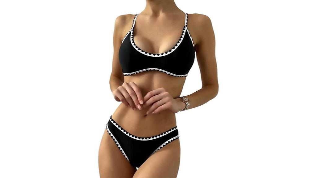 tie back padded bikini
