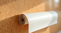 top adhesive cork backsplash