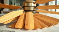 top bamboo fan blade picks