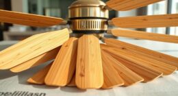 top bamboo fan blade picks